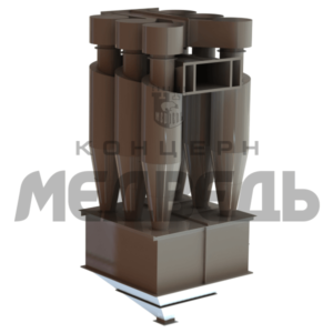 Cyclone dust separators of CN-15 type